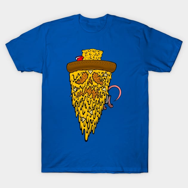 EXTRA CHEESE POISON PIZZA T-Shirt by POISON PIZZA SB